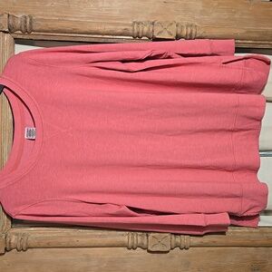 Jockey Pink Shade Long Sleeve Soft Lightweight Top In Size 1X